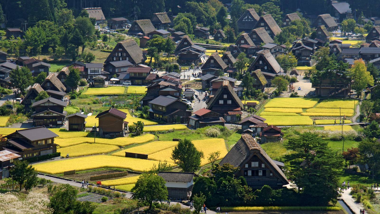 白川郷・五箇山の合掌造り集落を巡るモデルコース